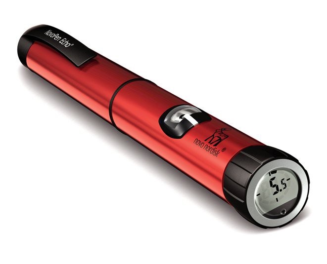 Шприц-ручка НовоПен Эхо (NovoPen Echo) с шагом 0.5