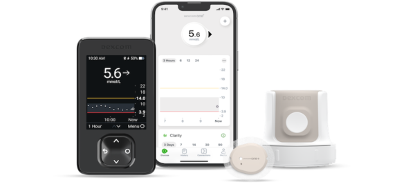 ресивер Dexcom One+, купить ресивер Dexcom, устройство для контроля глюкозы, мониторинг глюкозы без смартфона, Dexcom One+ автономное устройство, диабетический ресивер.